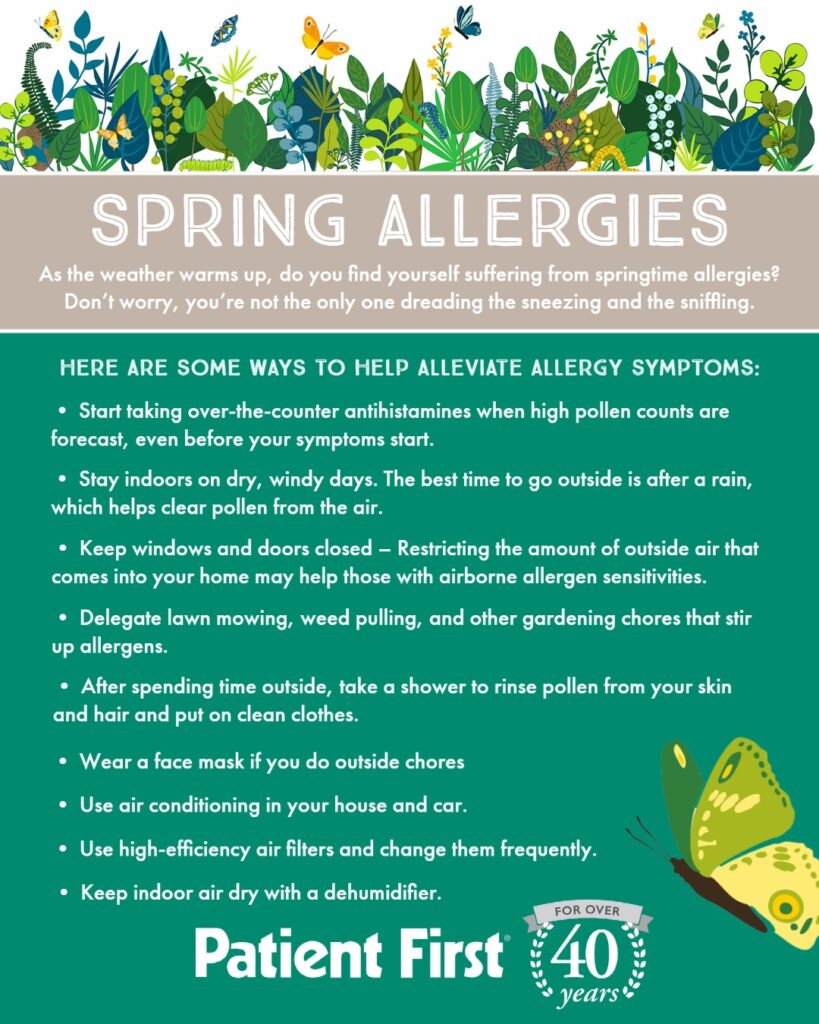 Spring Allergy Tips Fredericksburg Chamber of Commerce