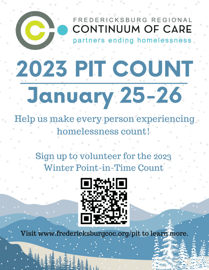 Fredericksburg Regional Continuum of Care 2023 Pit Count ...